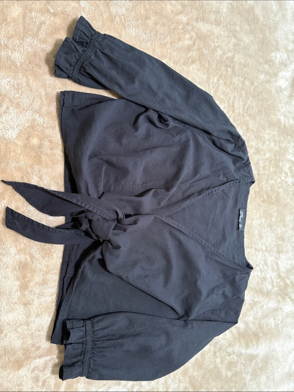 Phil Black Tie-Front Shirt XL